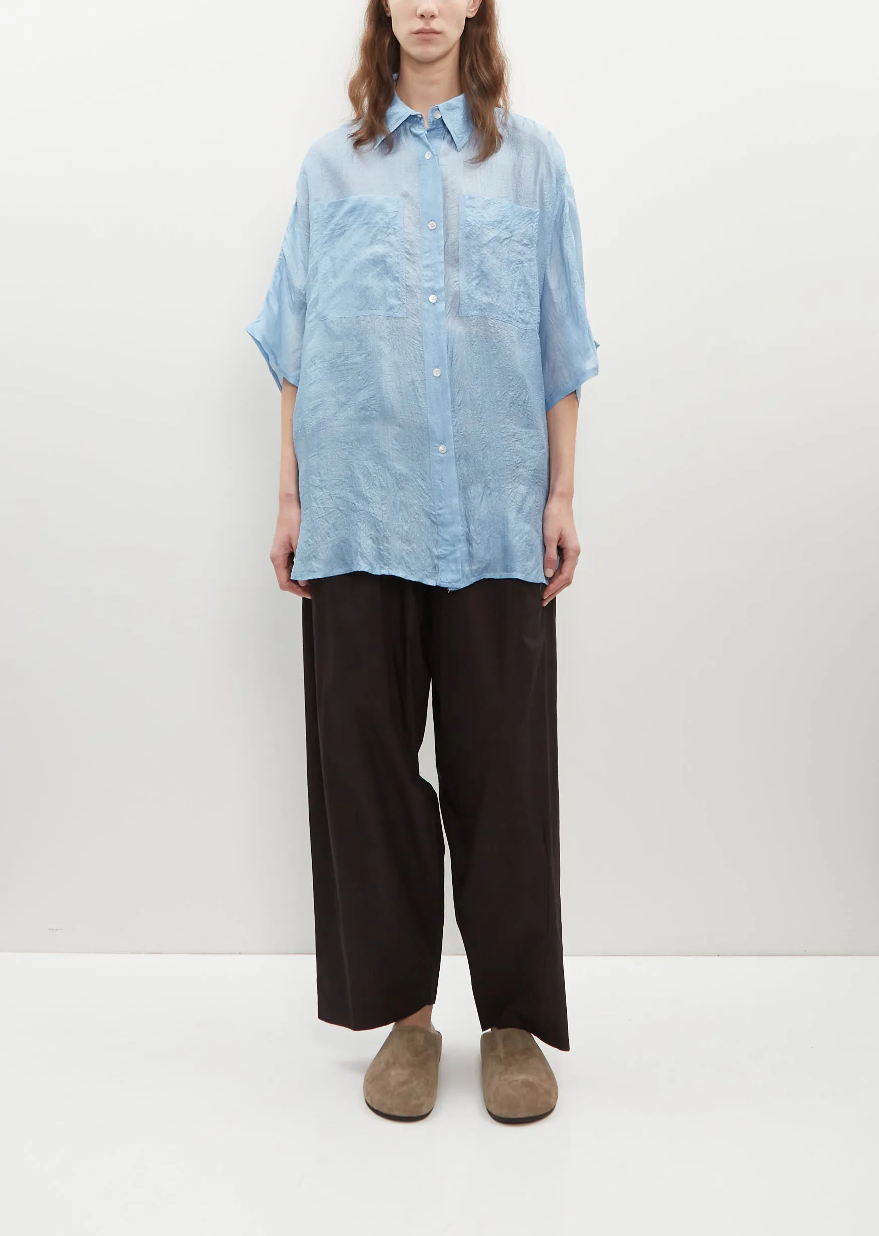 Amada Oversized Silk Shirt