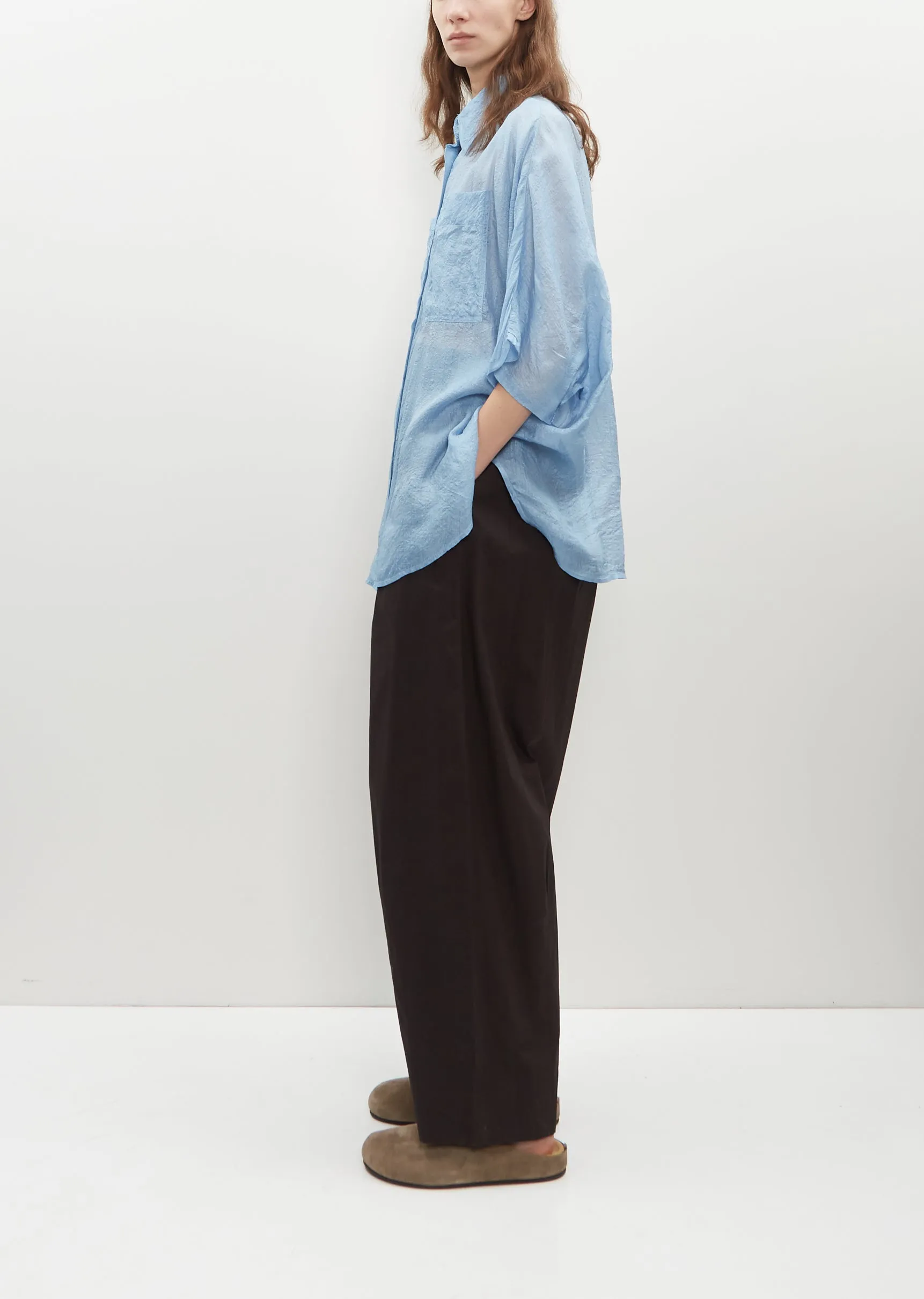 Amada Oversized Silk Shirt