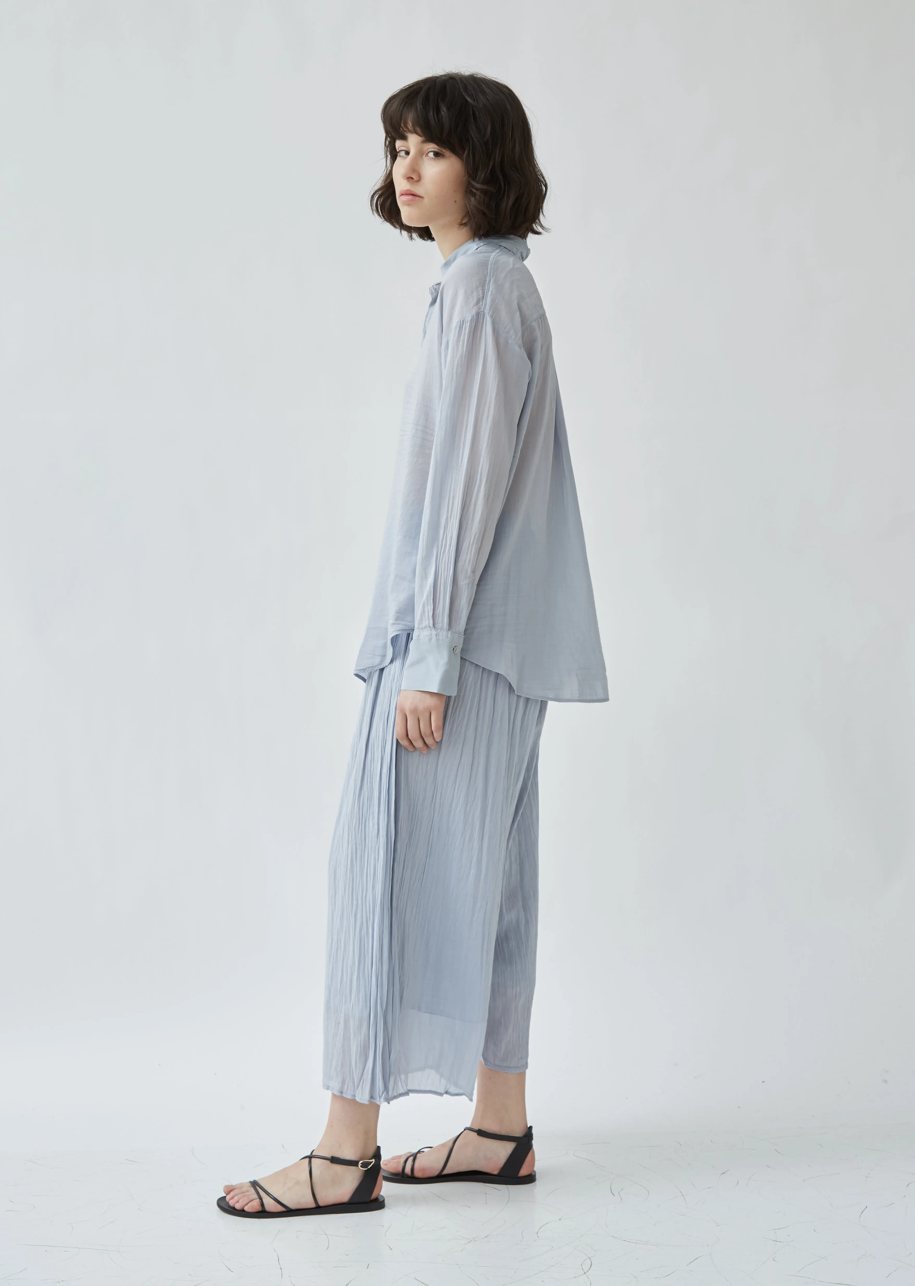 Cotton & Silk Voile Shirt