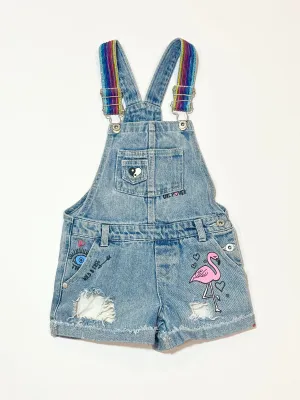 Denim overalls - Size 3-4