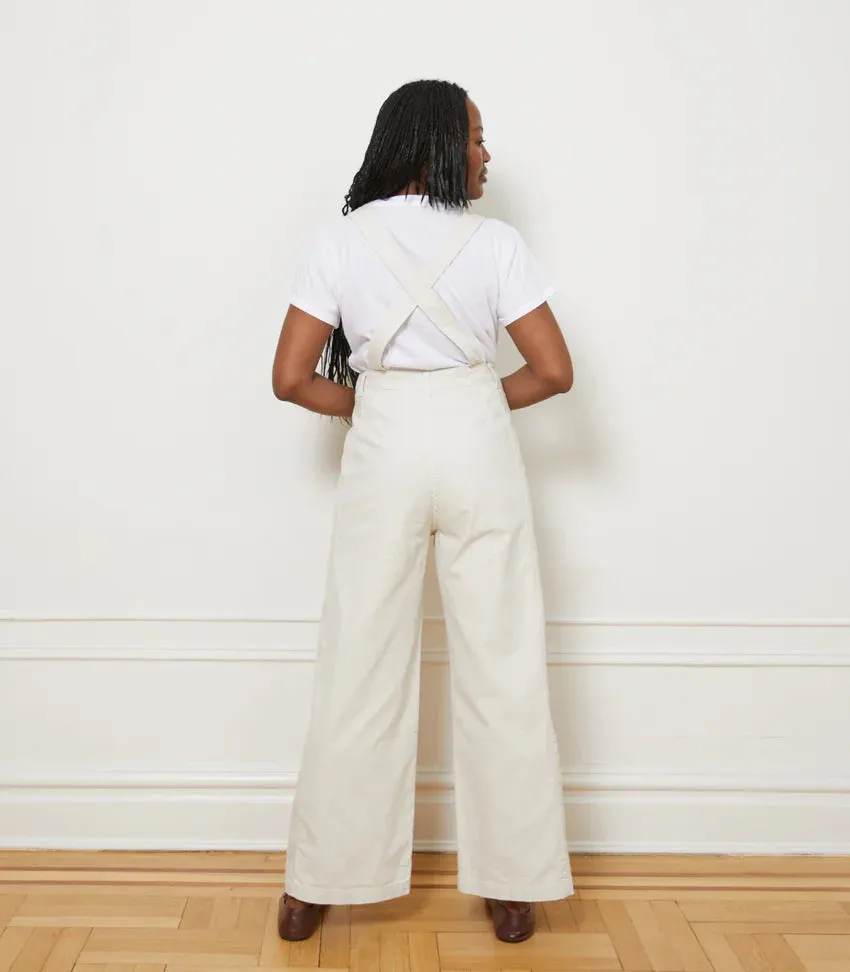 Loup Madelyn Overalls in Salt