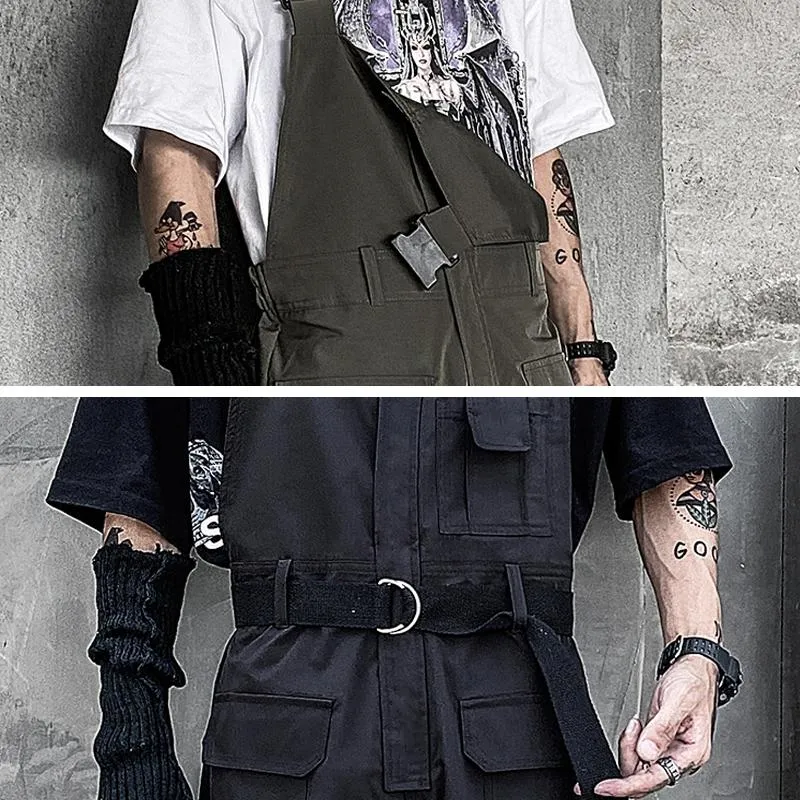 Men's Dark Overalls