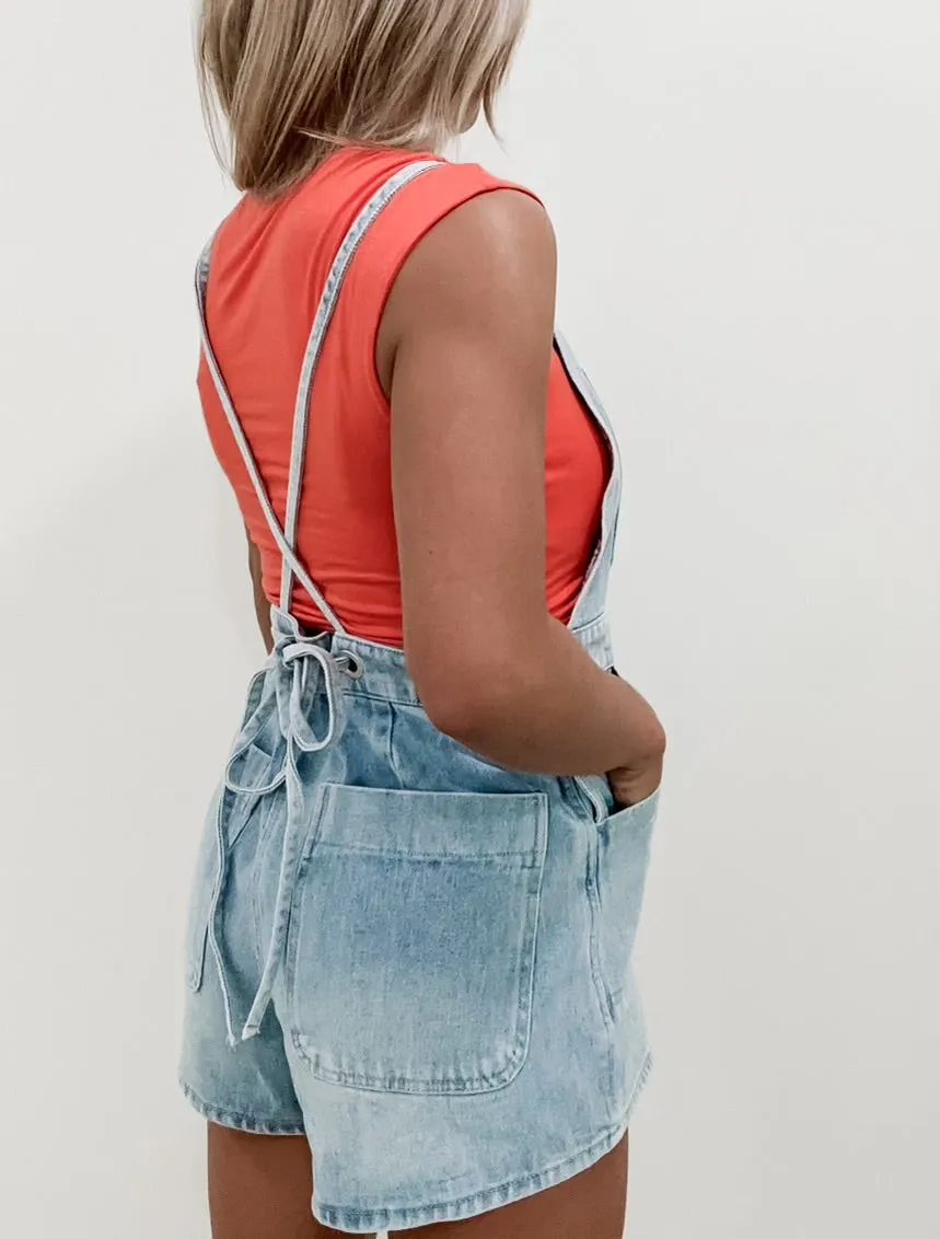 Nash Trip Denim Overalls