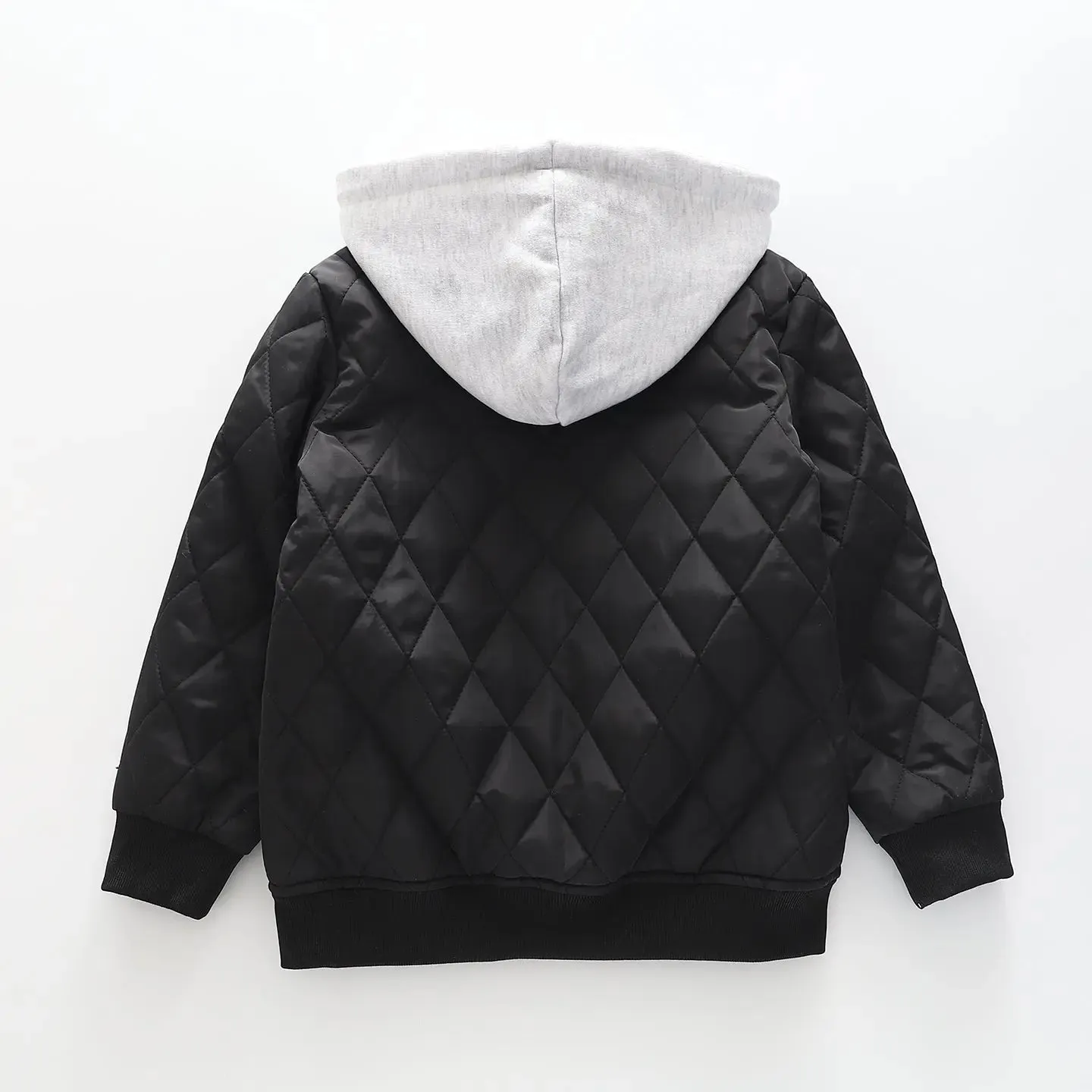 Older Boys' Bomber Jacket with Hoodie