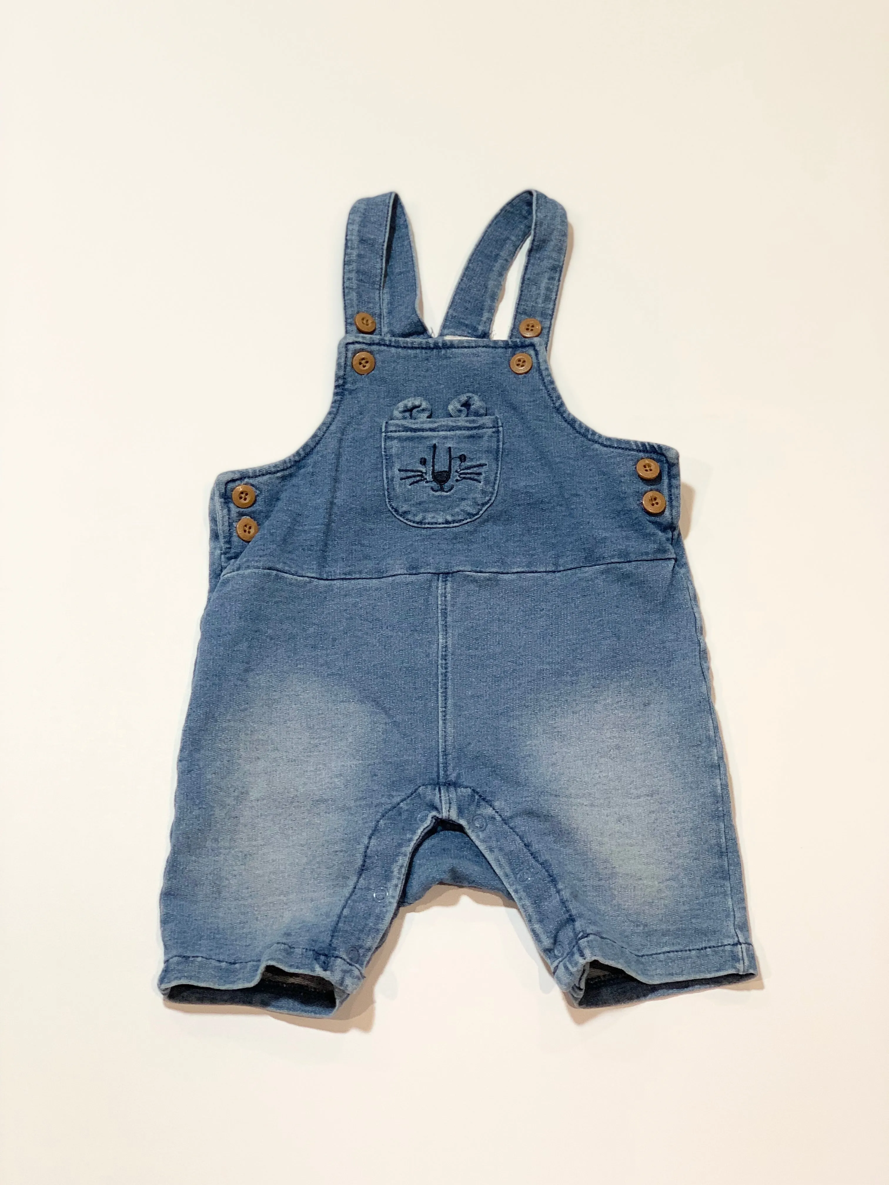 Soft denim overalls - Size 0