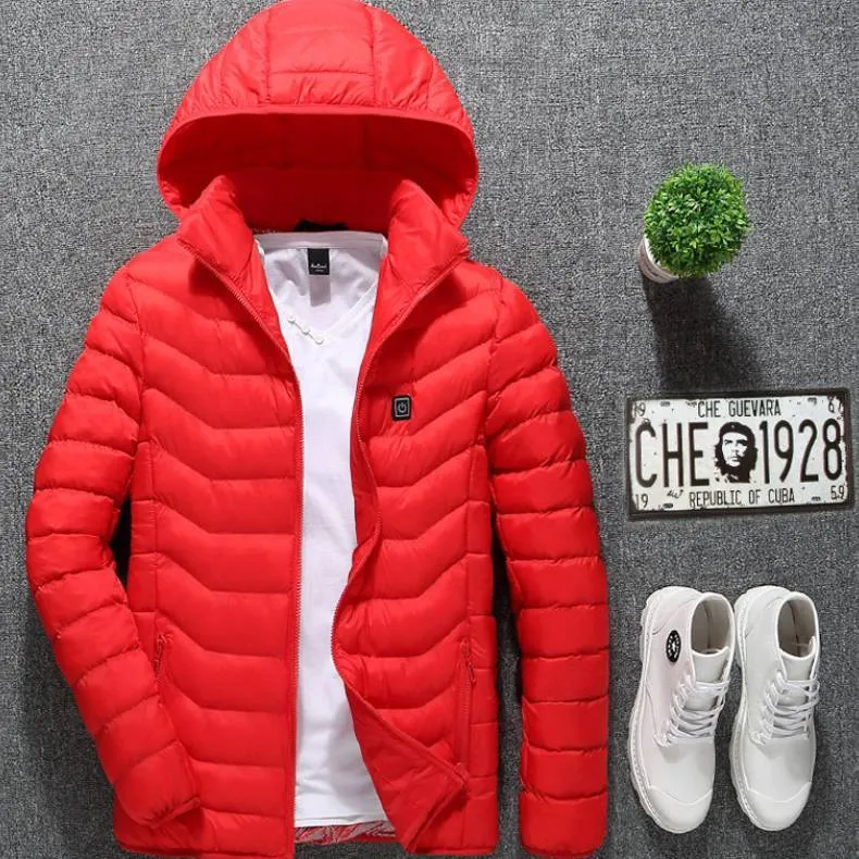 Thermal Heated Jacket Electric USB-  Cotton Winter Vests