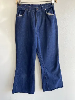 Vintage 1970s Wrangler Flared Denim Jeans