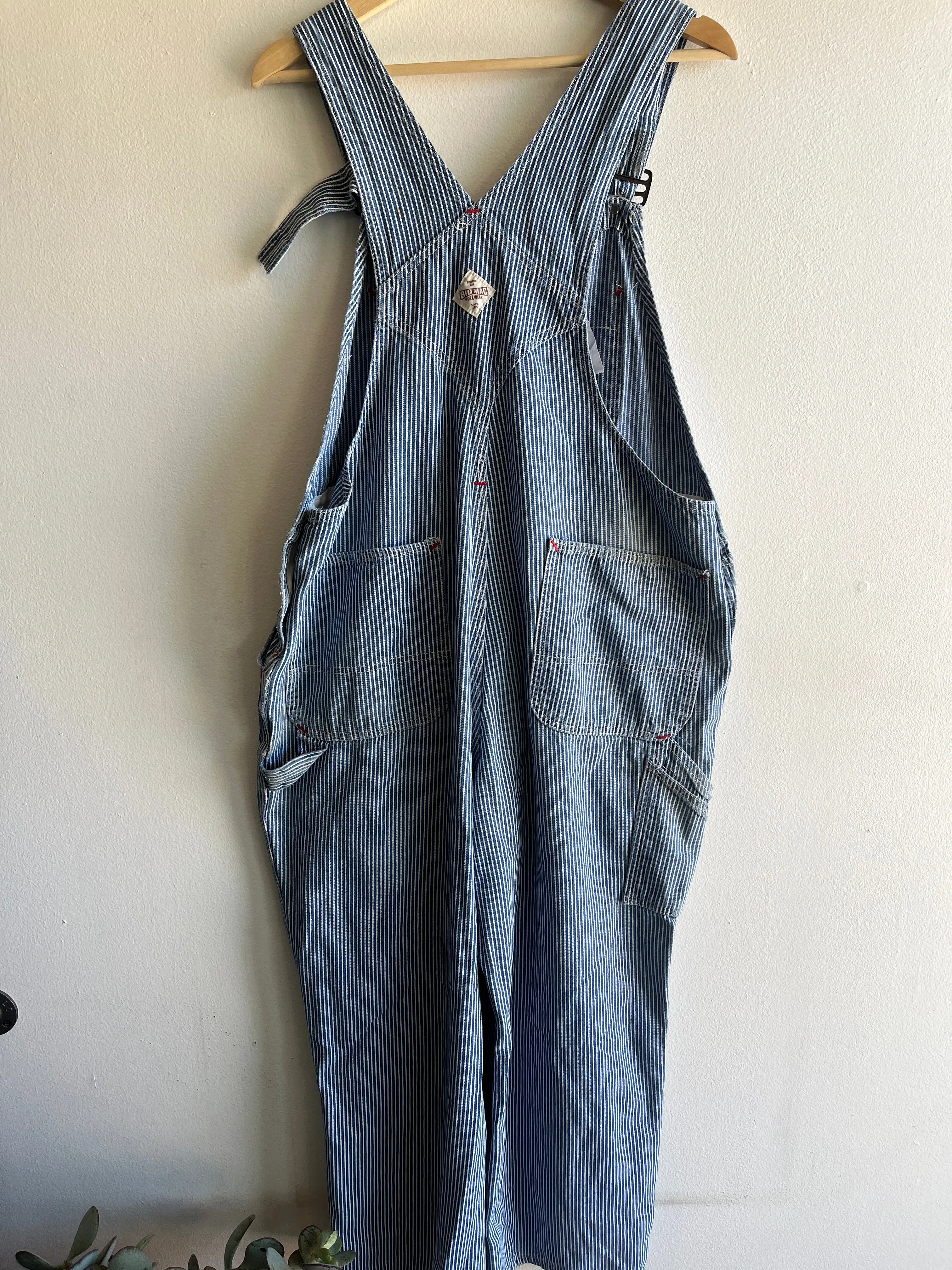 Vintage 1980s Big Mac Denim Overalls