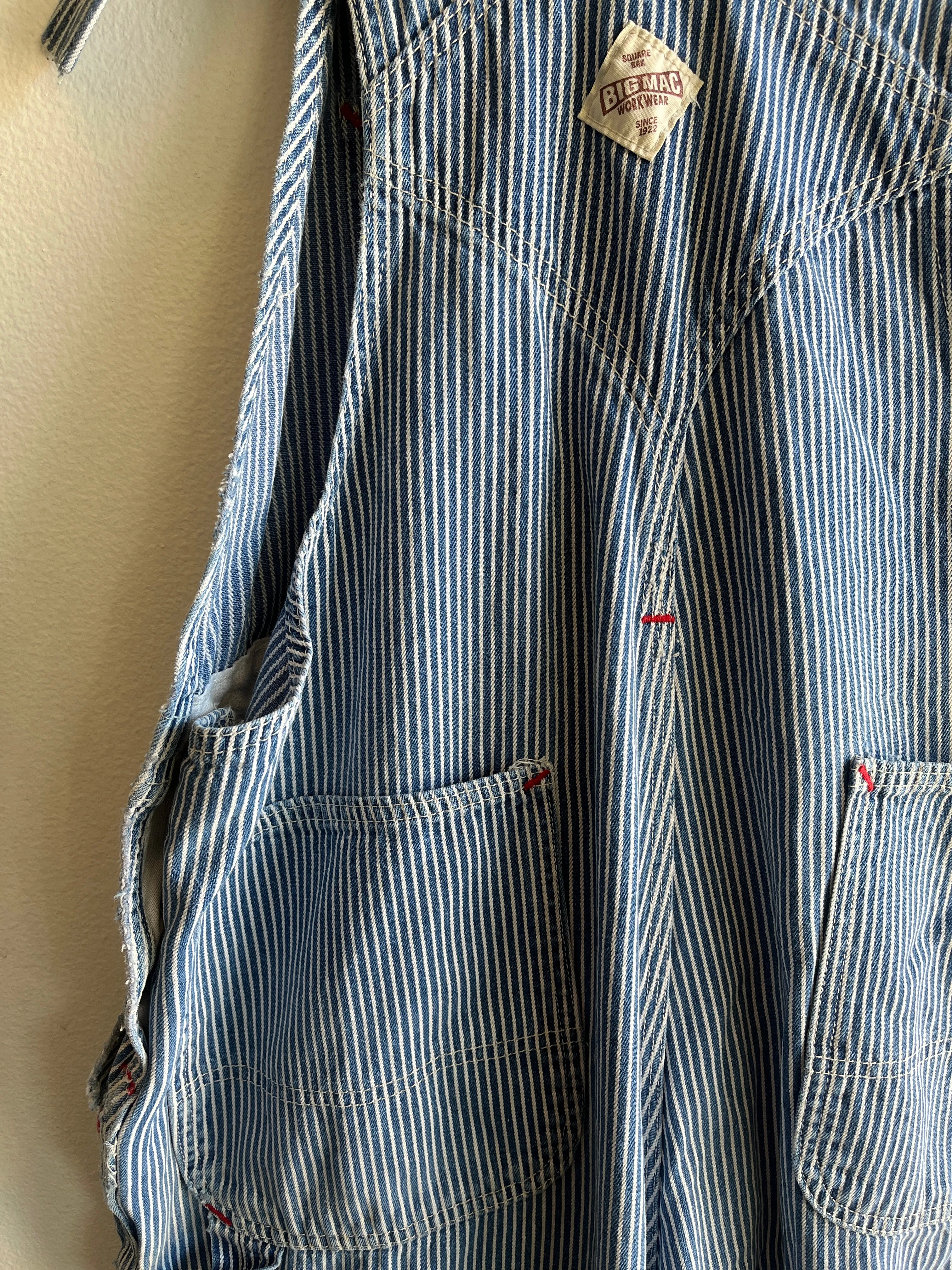 Vintage 1980s Big Mac Denim Overalls