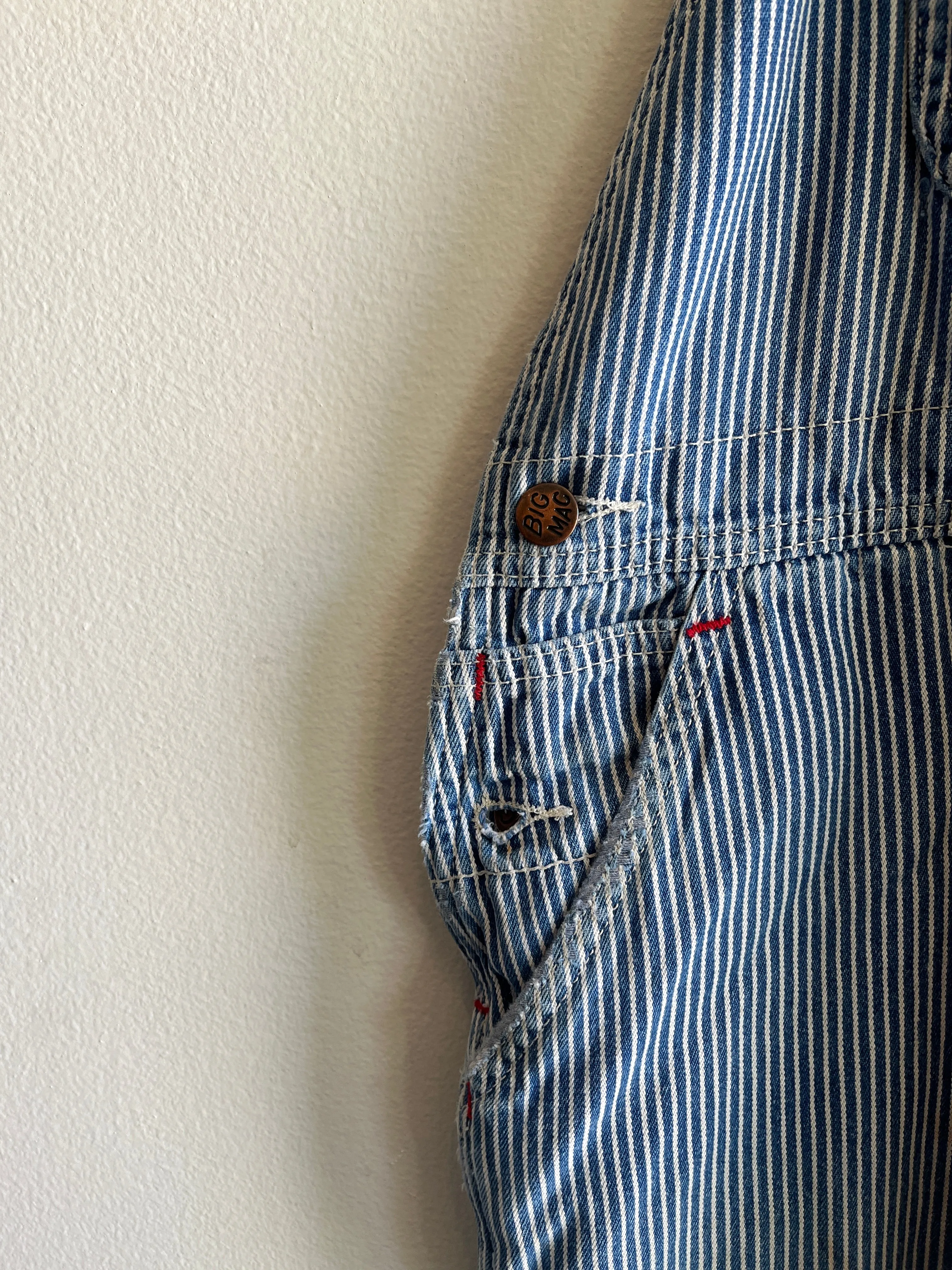 Vintage 1980s Big Mac Denim Overalls