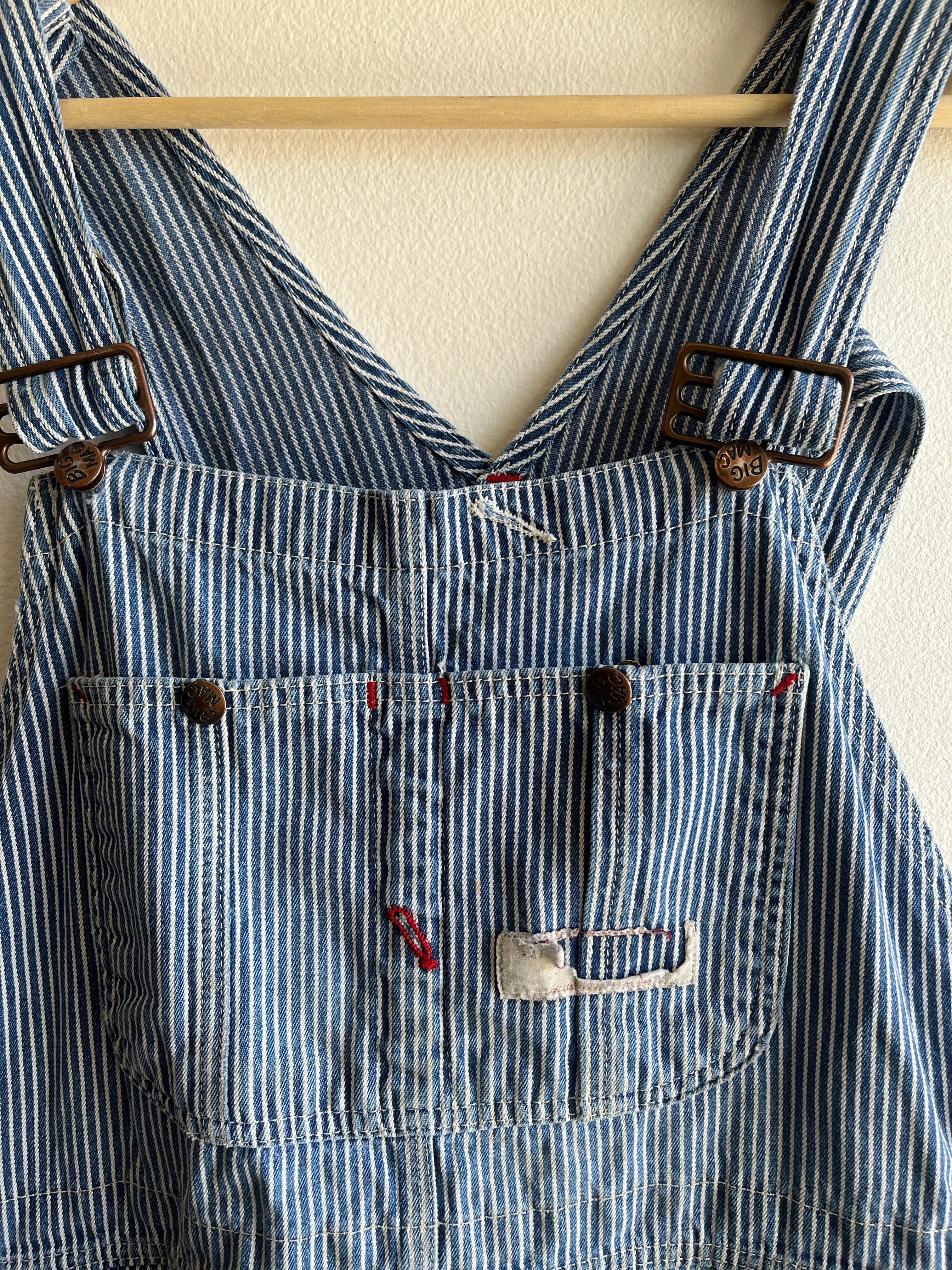 Vintage 1980s Big Mac Denim Overalls