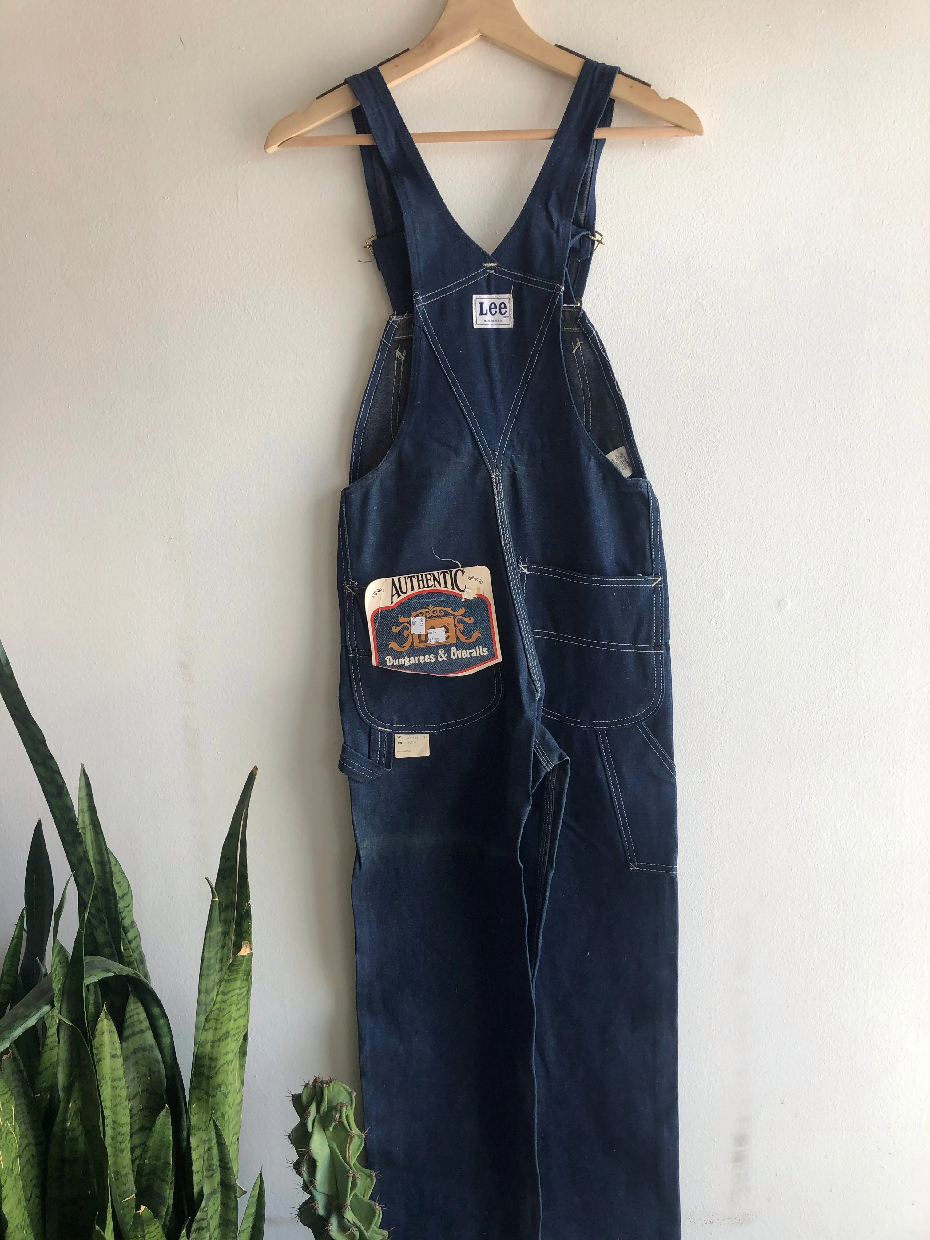 Vintage Deadstock Lee Denim Overalls