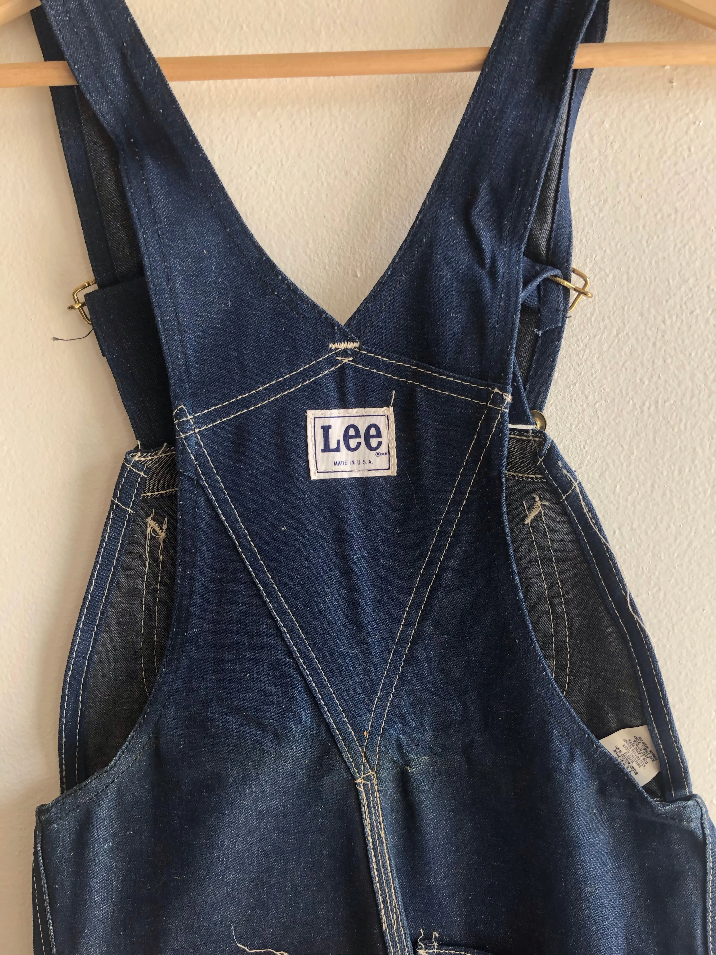 Vintage Deadstock Lee Denim Overalls